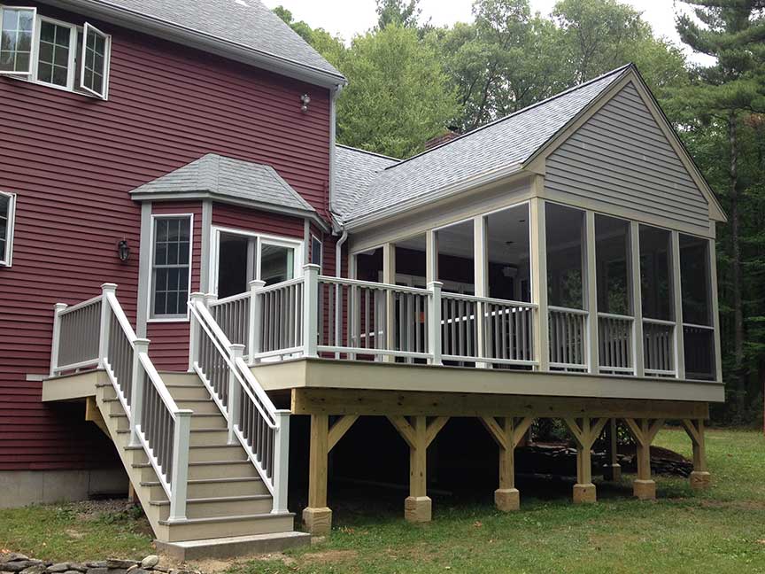 Valois Home Improvements - Porch Remodel - After